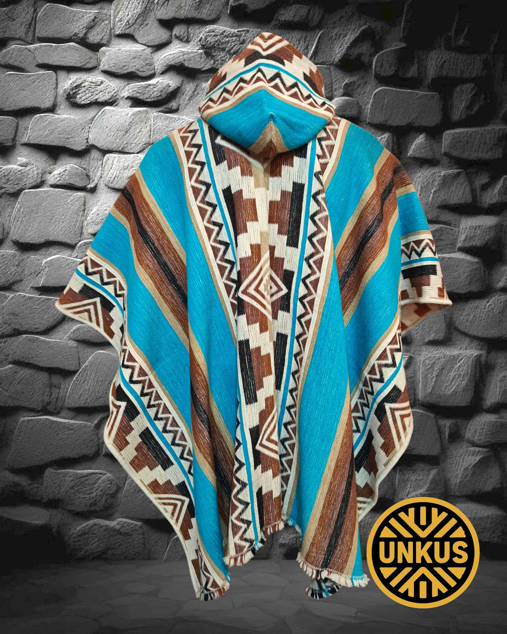 Poncho premium KARIB con capucha (varios colores)
