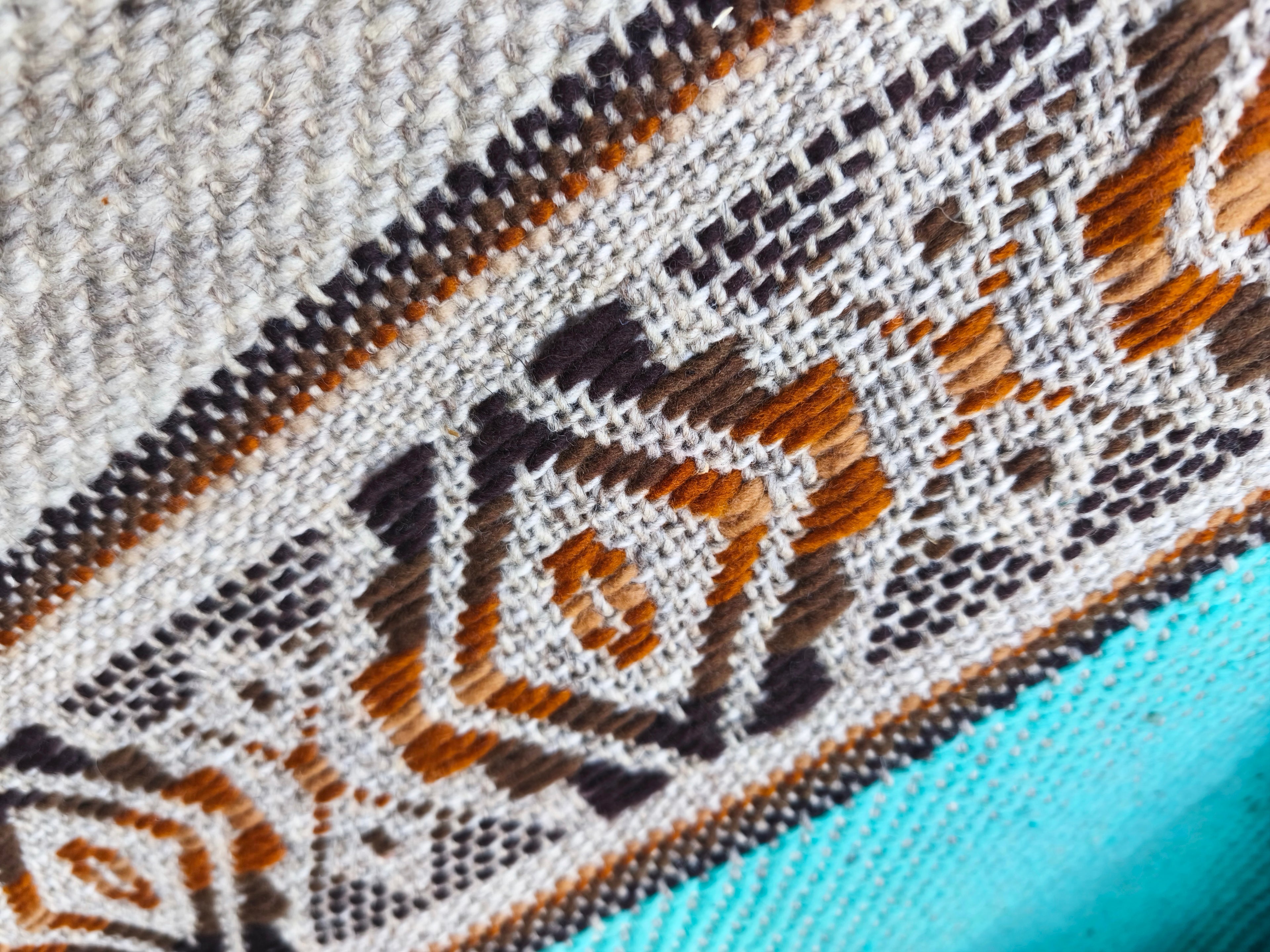 Ruana Calipso 100% lana natural