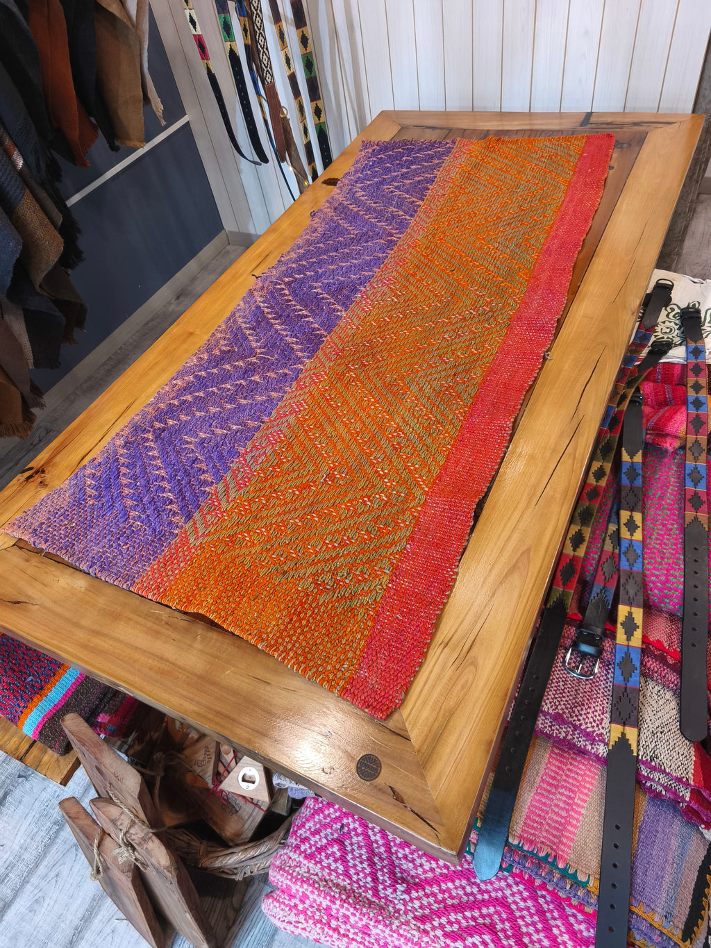 Manta andina 74x163cm